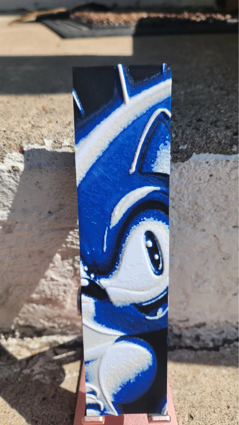Sonic The Hedgehog - HueForge Bookmark - Character Bookmarks, in stock in India