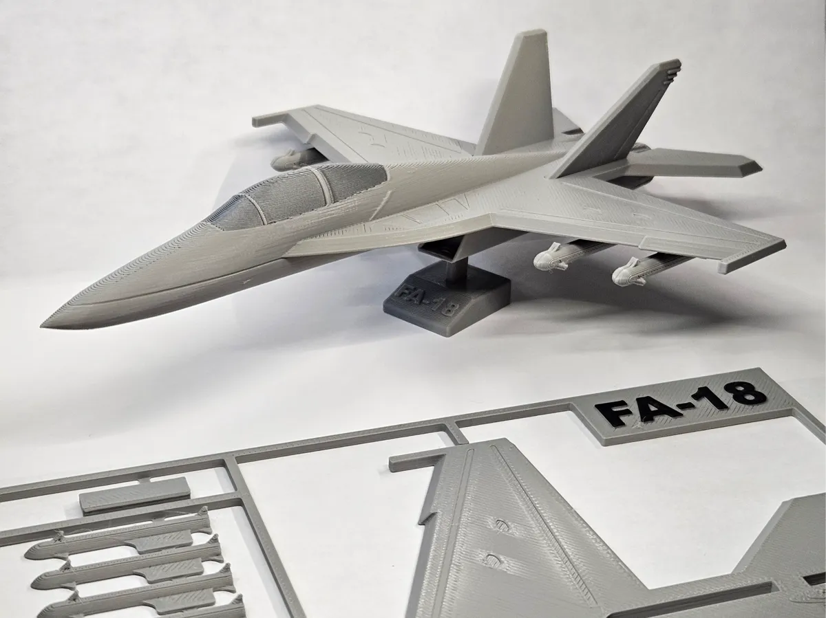 F18 Plane Kit Card
