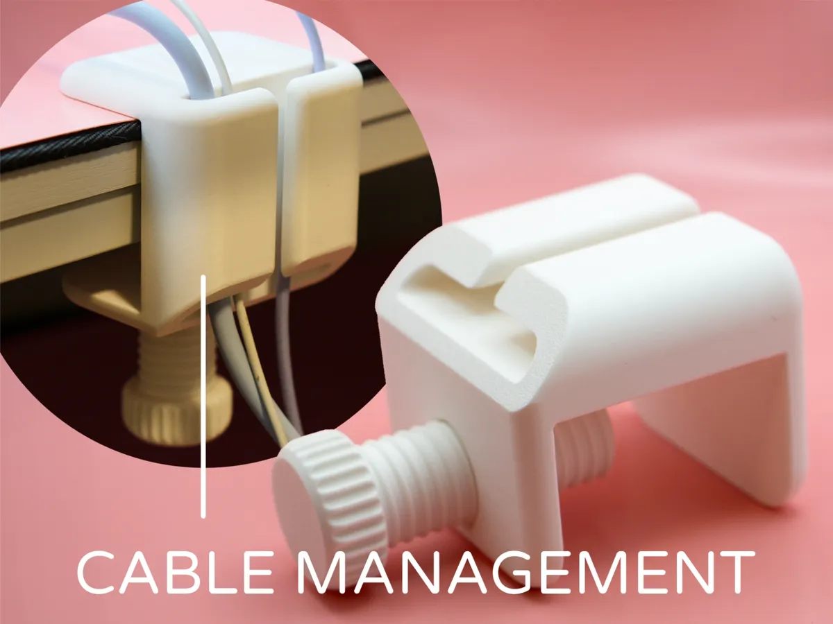 Desk Cable Management Holder