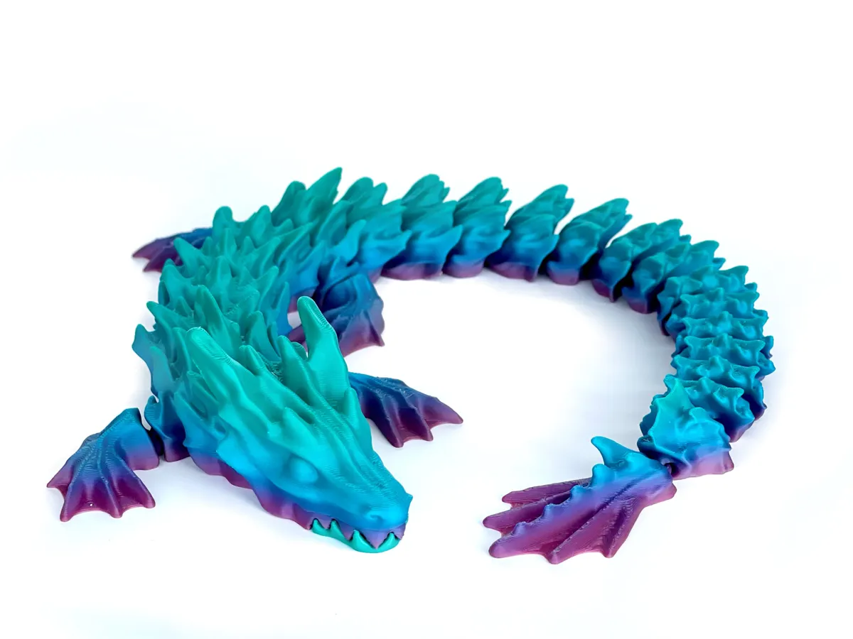 Articulated Oceandrake Dragon, photo 2 of 4 - Articulated Oceandrake Dragon Fidget & Sensory Toys