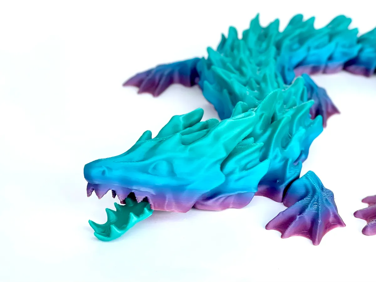 Articulated Oceandrake Dragon, photo 4 of 4 - Articulated Oceandrake Dragon Fidget & Sensory Toys