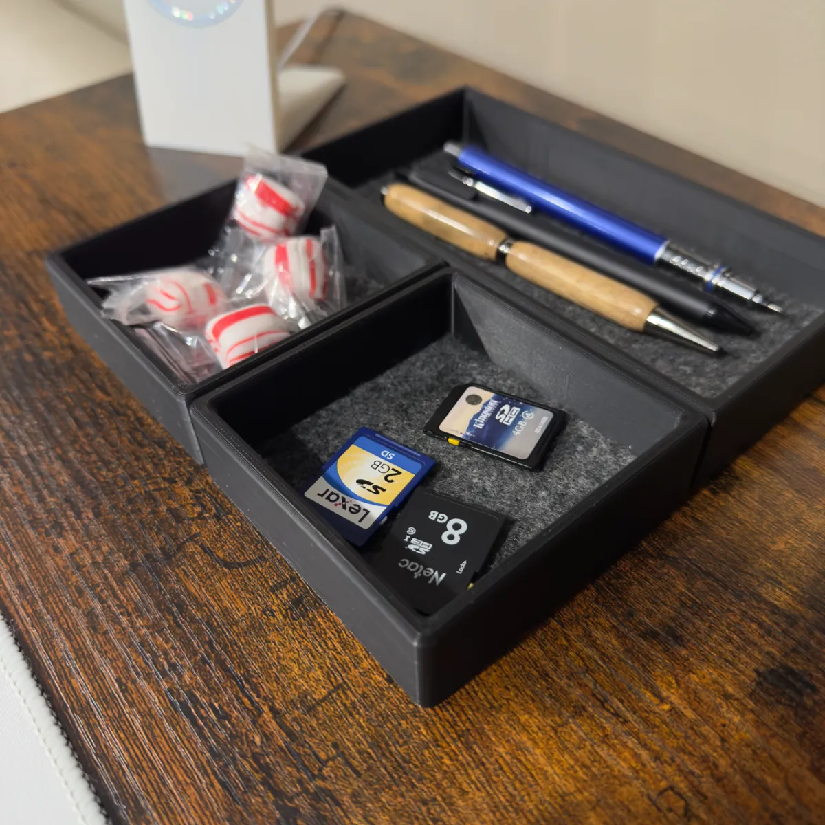 Magnetic Desk Organizer, photo 2 of 4 - Magnetic Desk Organizer Desk & Office