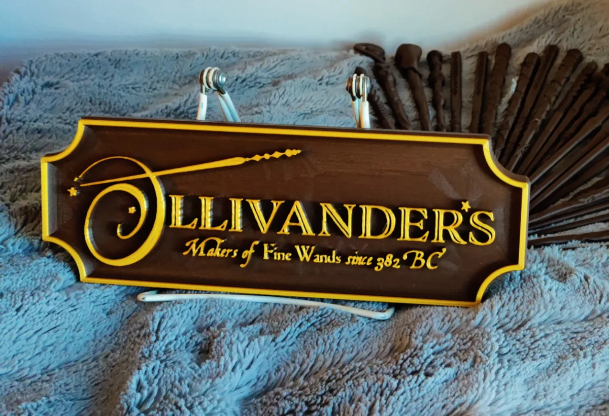 Ollivander's Wand Shop Sign - Signs & Logos, in stock in India