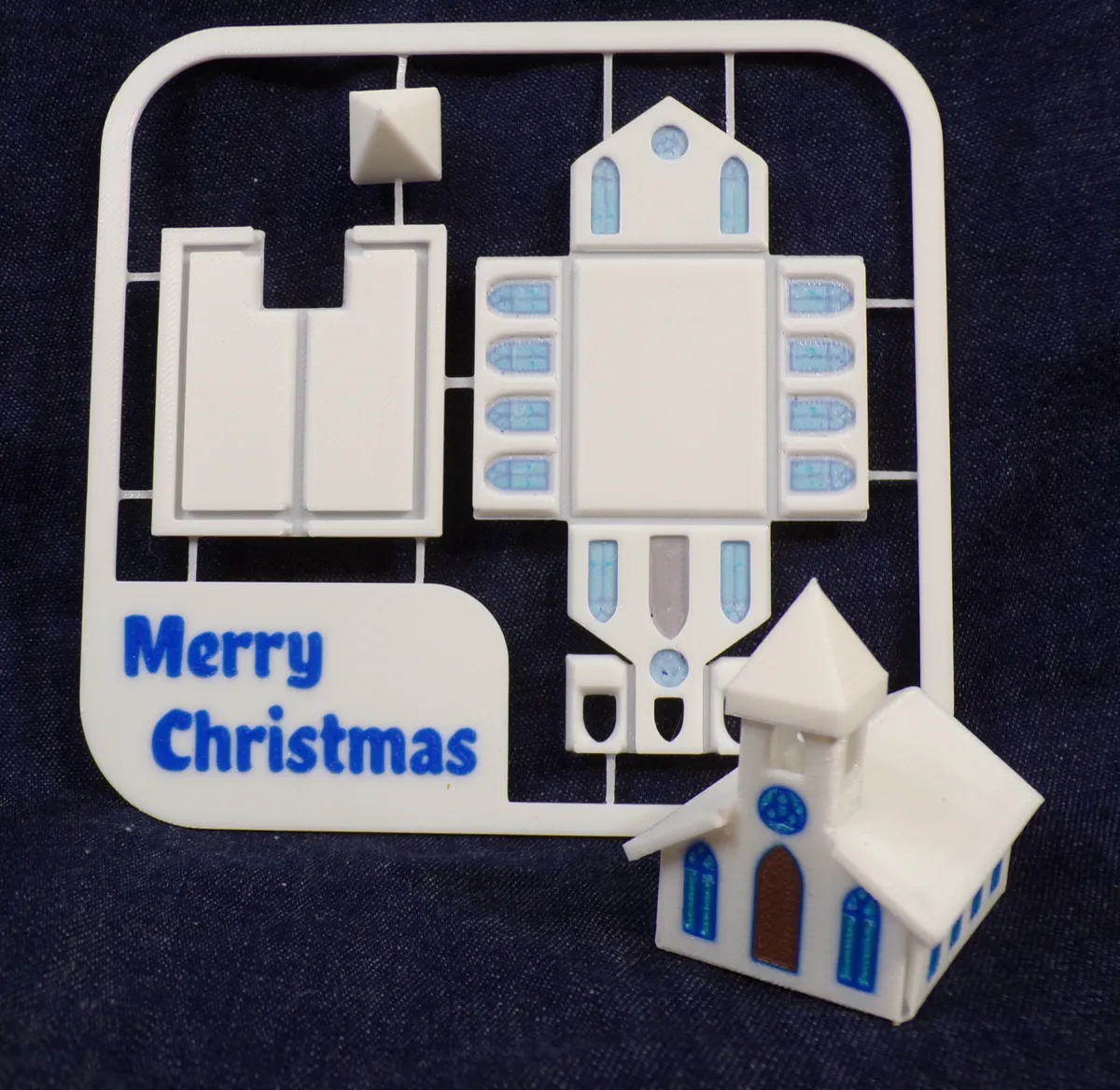 Christmas Church Kit Card