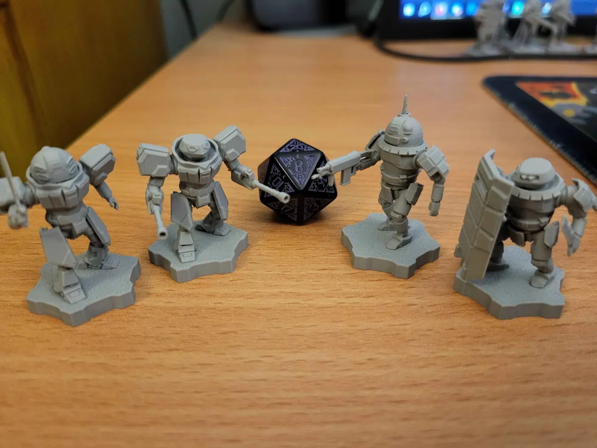 Miniature Mechs - Lancer Vestan Military - Aliens, Robots & Sci-fi Figures, in stock