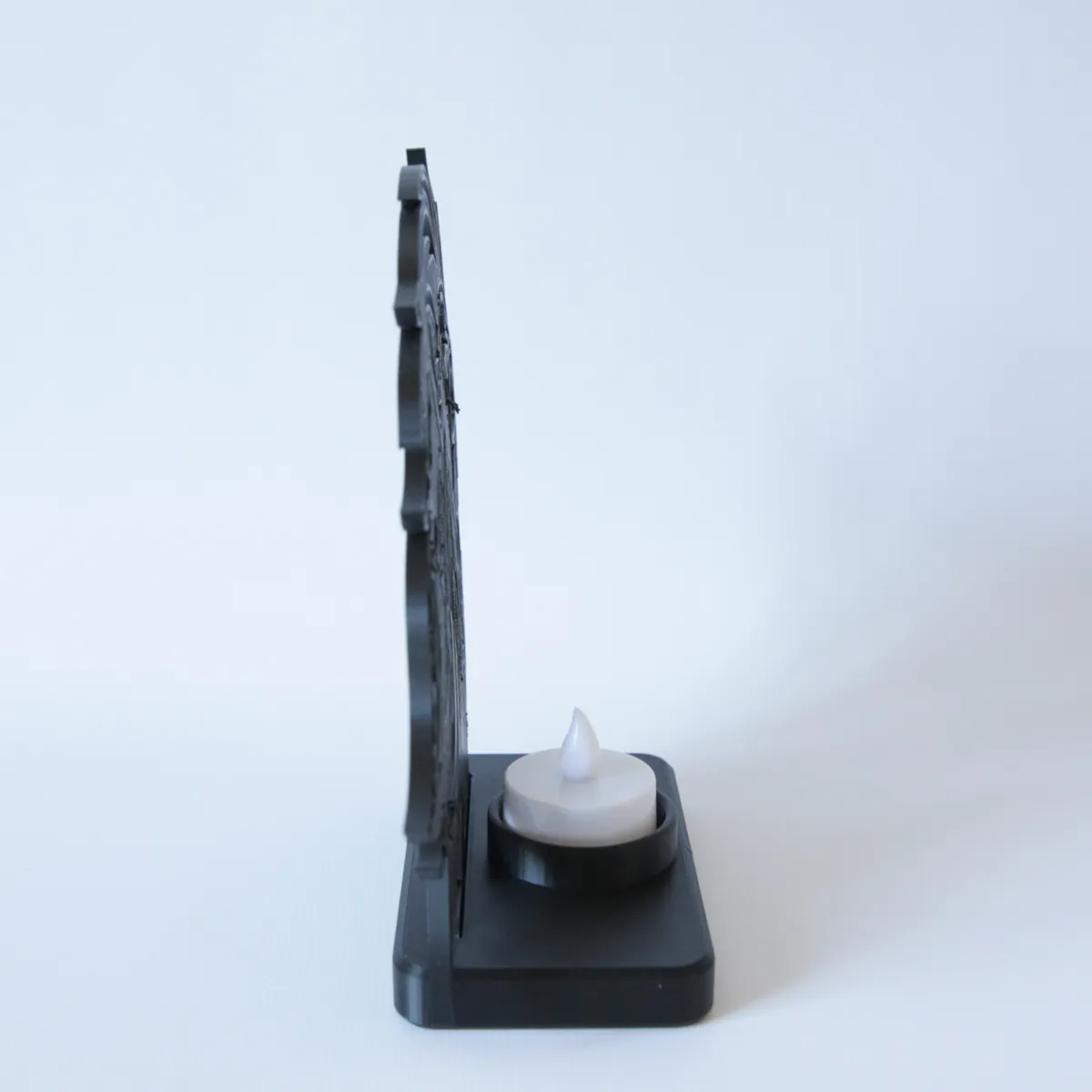 Winged Motocross Tealight Candle Holder, photo 3 of 4 - Winged Motocross Tealight Candle Holder Home Decor Items