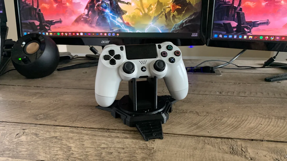 Helldivers 2 PS5 controller stand, photo 3 of 4 - Helldivers 2 PS5 controller stand Props & Cosplays