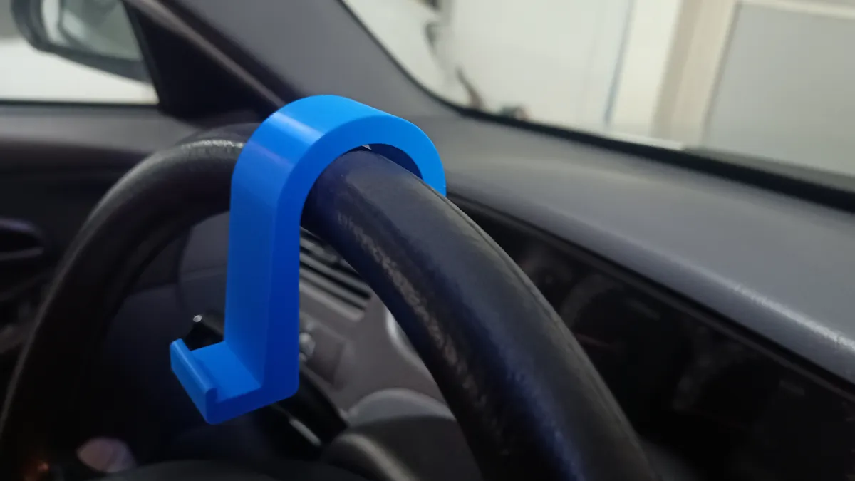 Steering Wheel Phone Mount, photo 3 of 4 - Steering Wheel Phone Mount Hobby & DIY