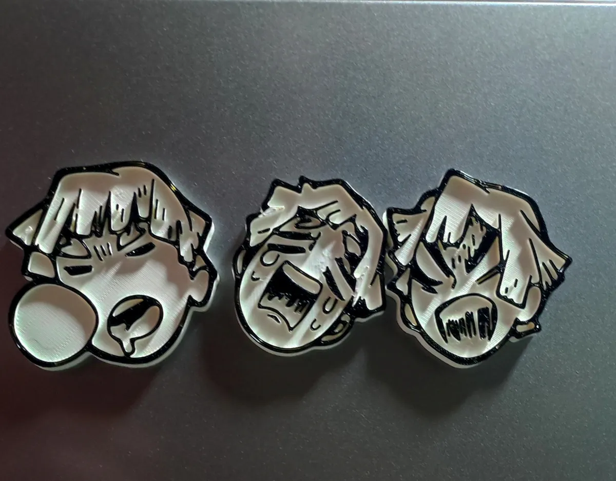 Zenitsu Cartoon iman con orificio, photo 2 of 2 - Zenitsu Cartoon iman con orificio Toys & Games