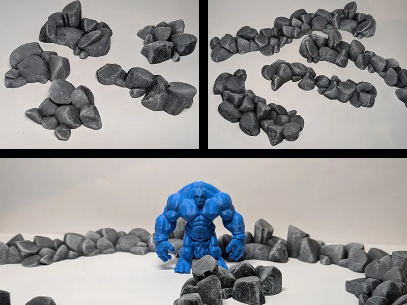 Rock formations - DND terrain