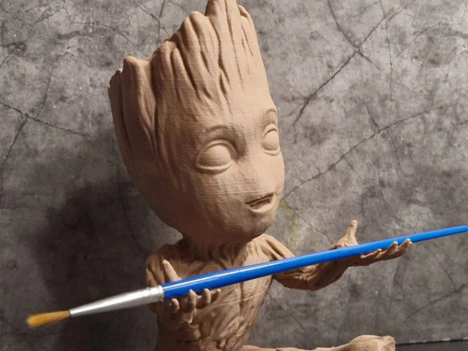 Baby Groot Pen Holder