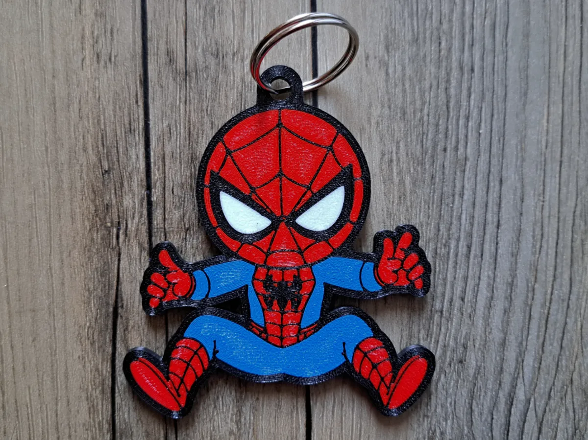 Cool Spiderman keychain