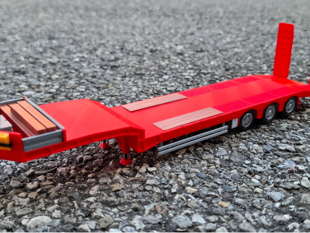 LOWBED SEMITRAILER 1/50