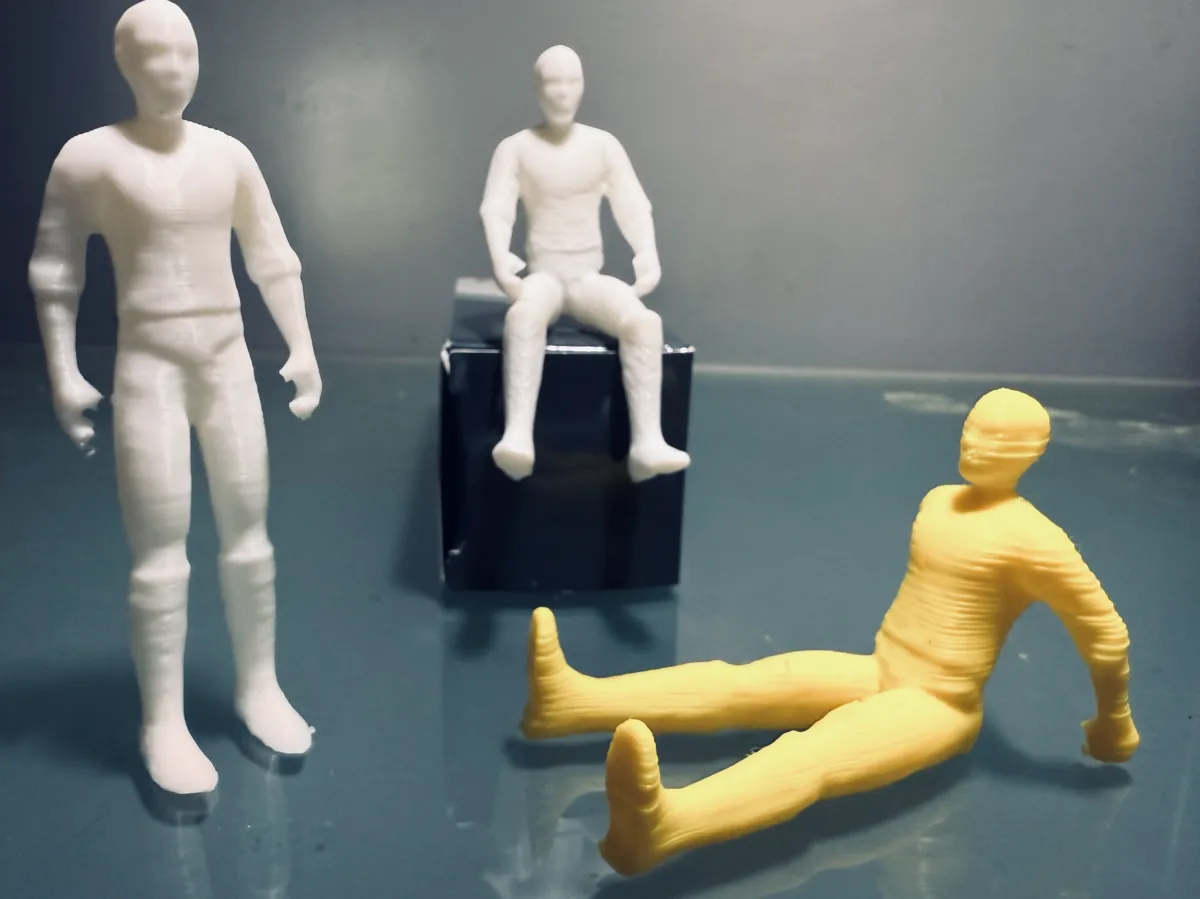 Person in 3 Positions