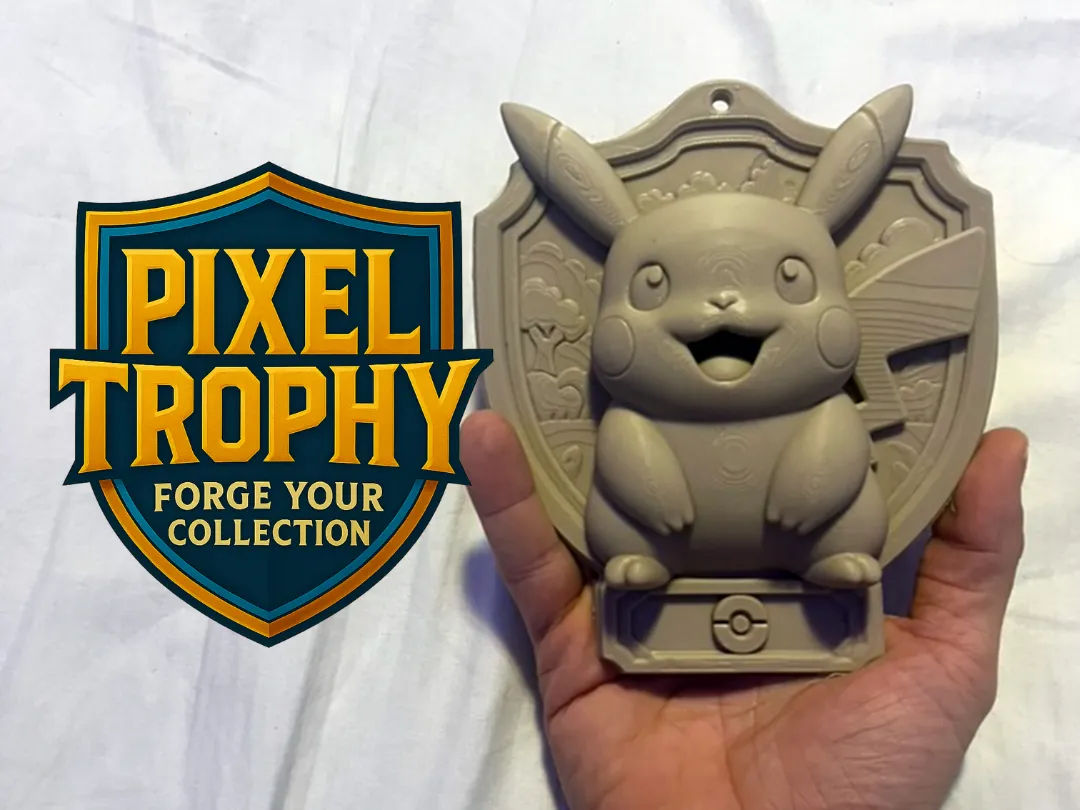 Pikachu Wall Trophy