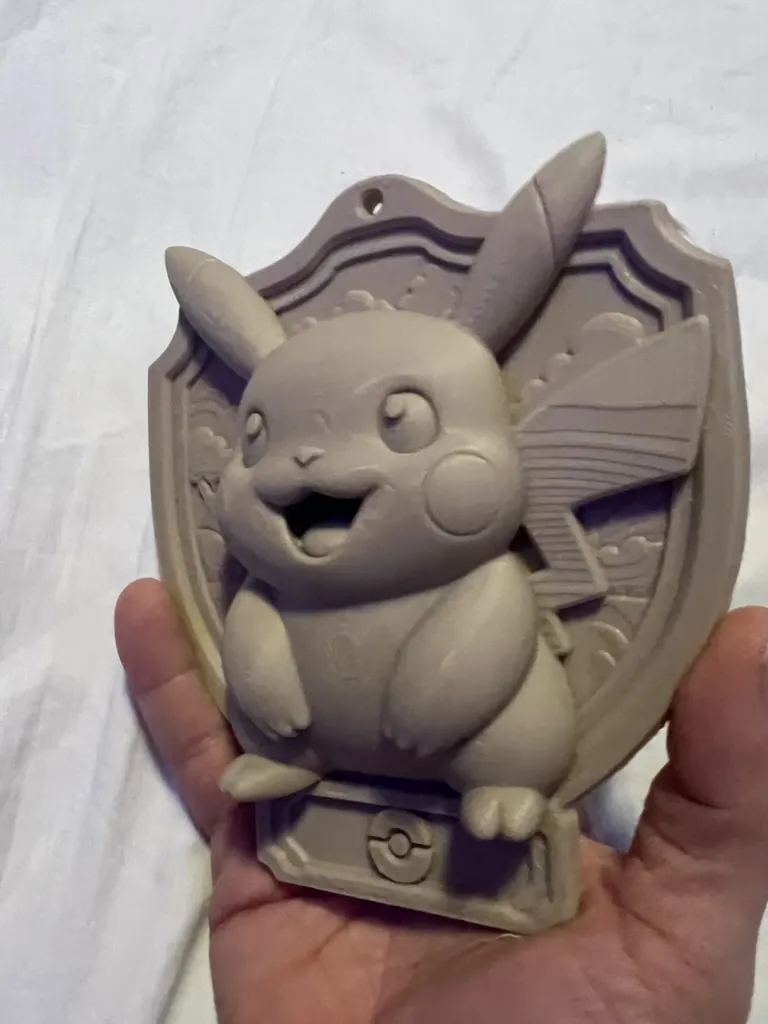 Pikachu Wall Trophy, photo 3 of 4 - Pikachu Wall Trophy Figurines & Collectibles