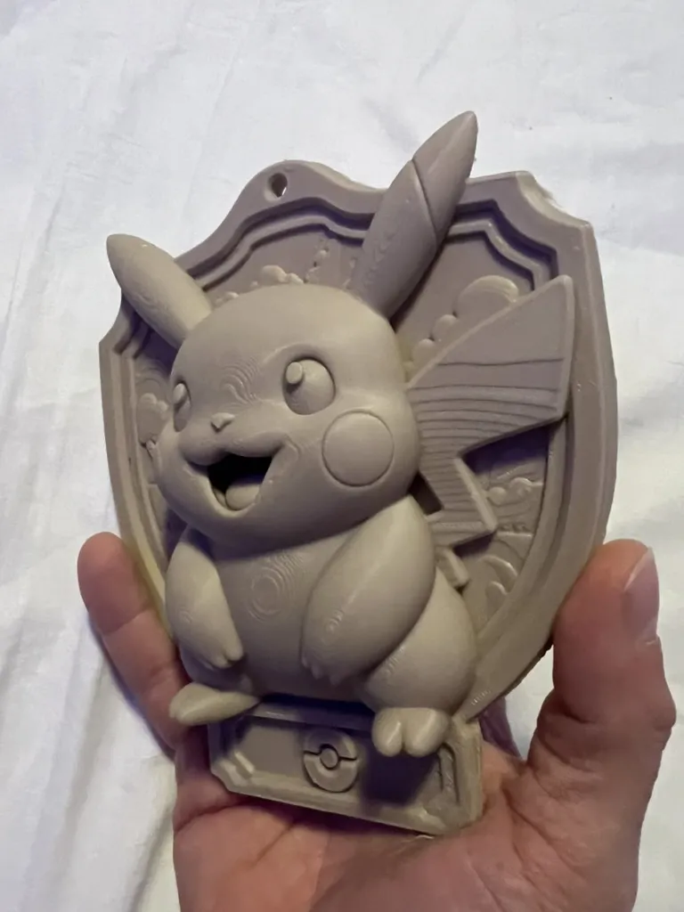 Pikachu Wall Trophy, photo 4 of 4 - Pikachu Wall Trophy Figurines & Collectibles