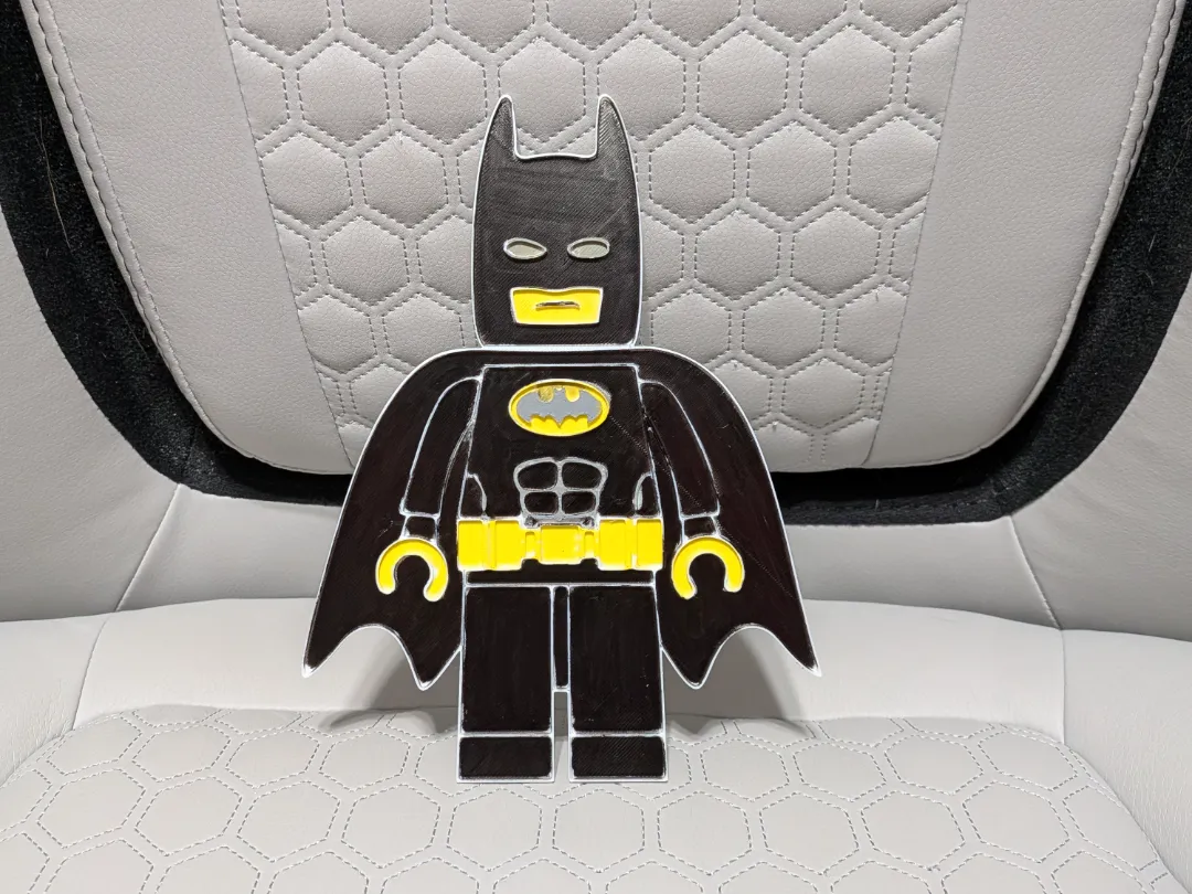 Color-Your-Own Batman Ornament | DIY Kids Craft