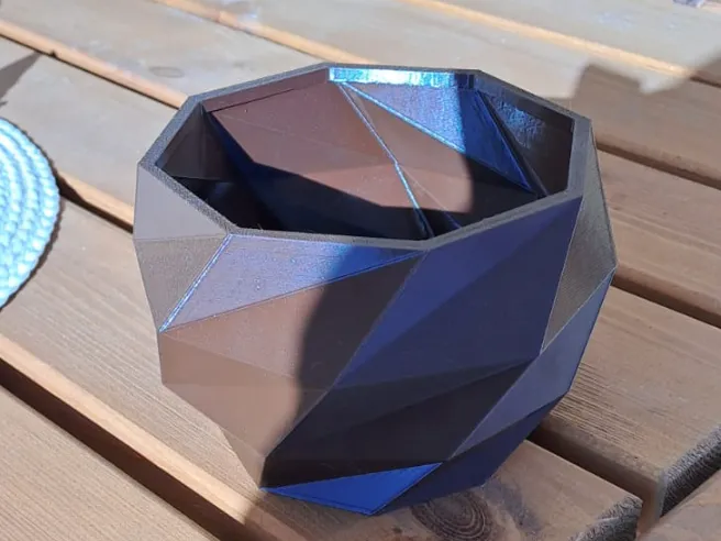 Váza s odtokem 135x135x97