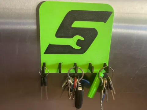 MAGNETIC KEY RACK (SNAP ON )