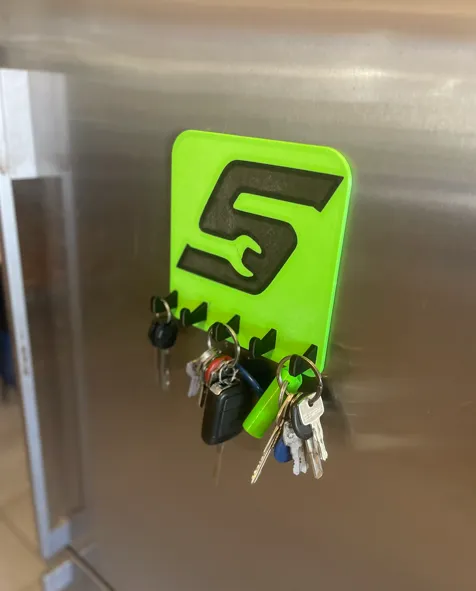MAGNETIC KEY RACK (SNAP ON ), photo 3 of 3 - MAGNETIC KEY RACK (SNAP ON ) Storage & Organisation