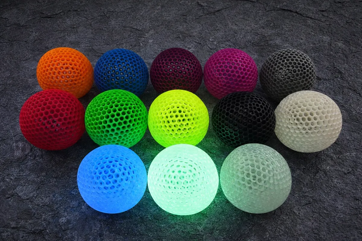 PEBA airless ball using SpoolHaus Superbounce PEBA, photo 3 of 3 - PEBA airless ball using SpoolHaus Superbounce PEBA Sports & Fitness