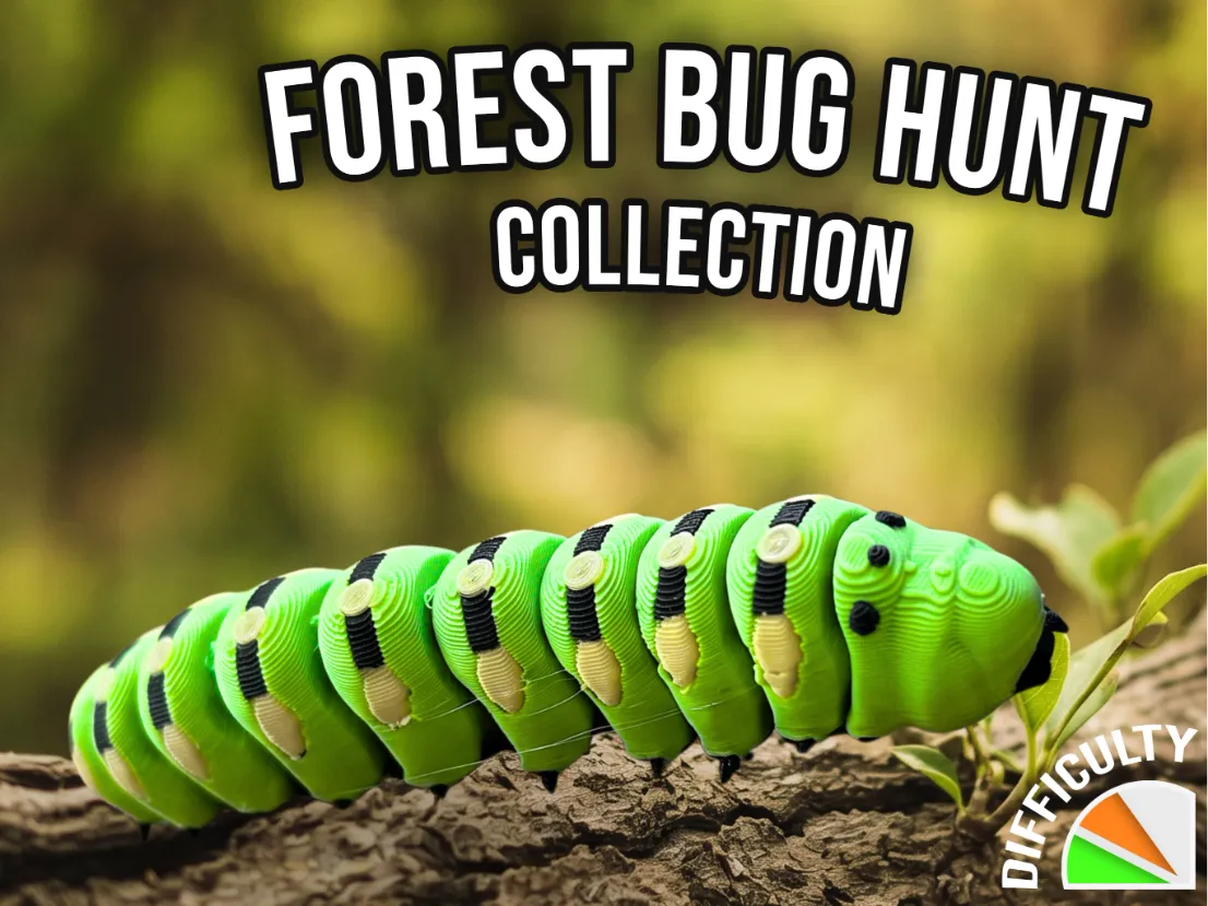 Realistic Flexi Caterpillar