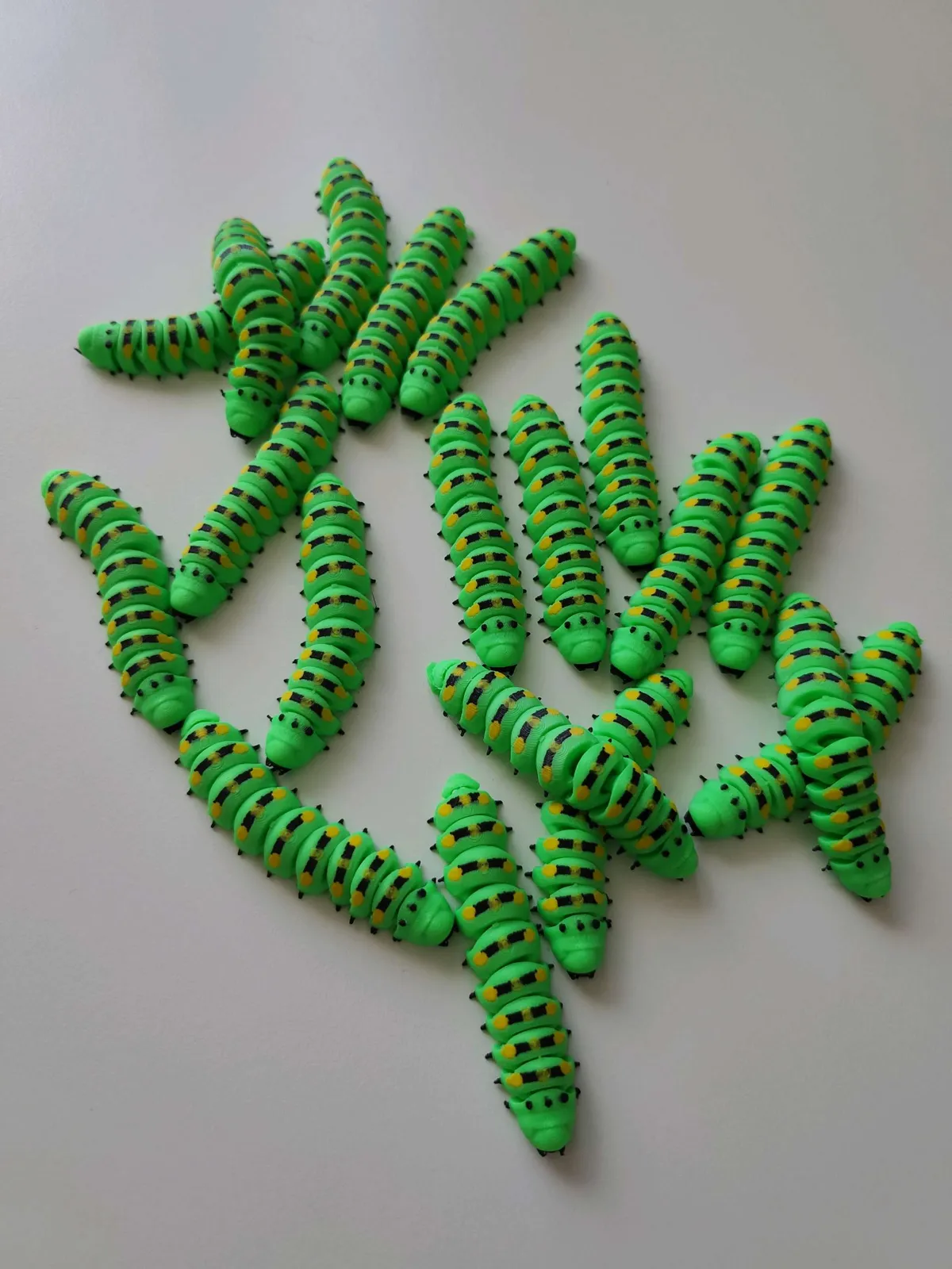 Realistic Flexi Caterpillar, photo 3 of 3 - Realistic Flexi Caterpillar Fidget & Sensory Toys