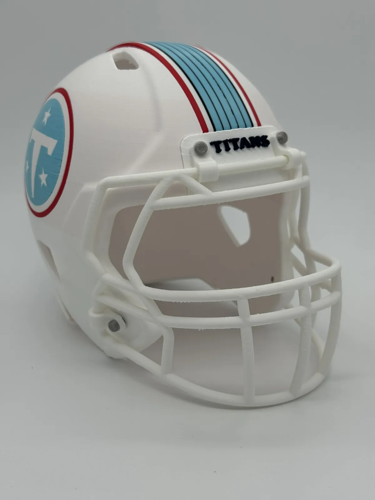Tennessee Titans Mini Helmet Bumpers New Font, photo 4 of 4 - Tennessee Titans Mini Helmet Bumpers New Font Sports & Fitness