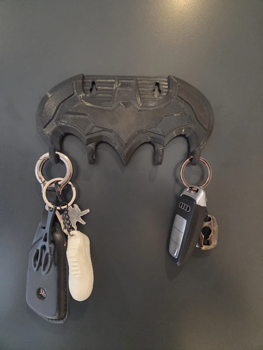 Batman Batarang Wall Key Holder Hanger, photo 3 of 4 - Batman Batarang Wall Key Holder Hanger Tools