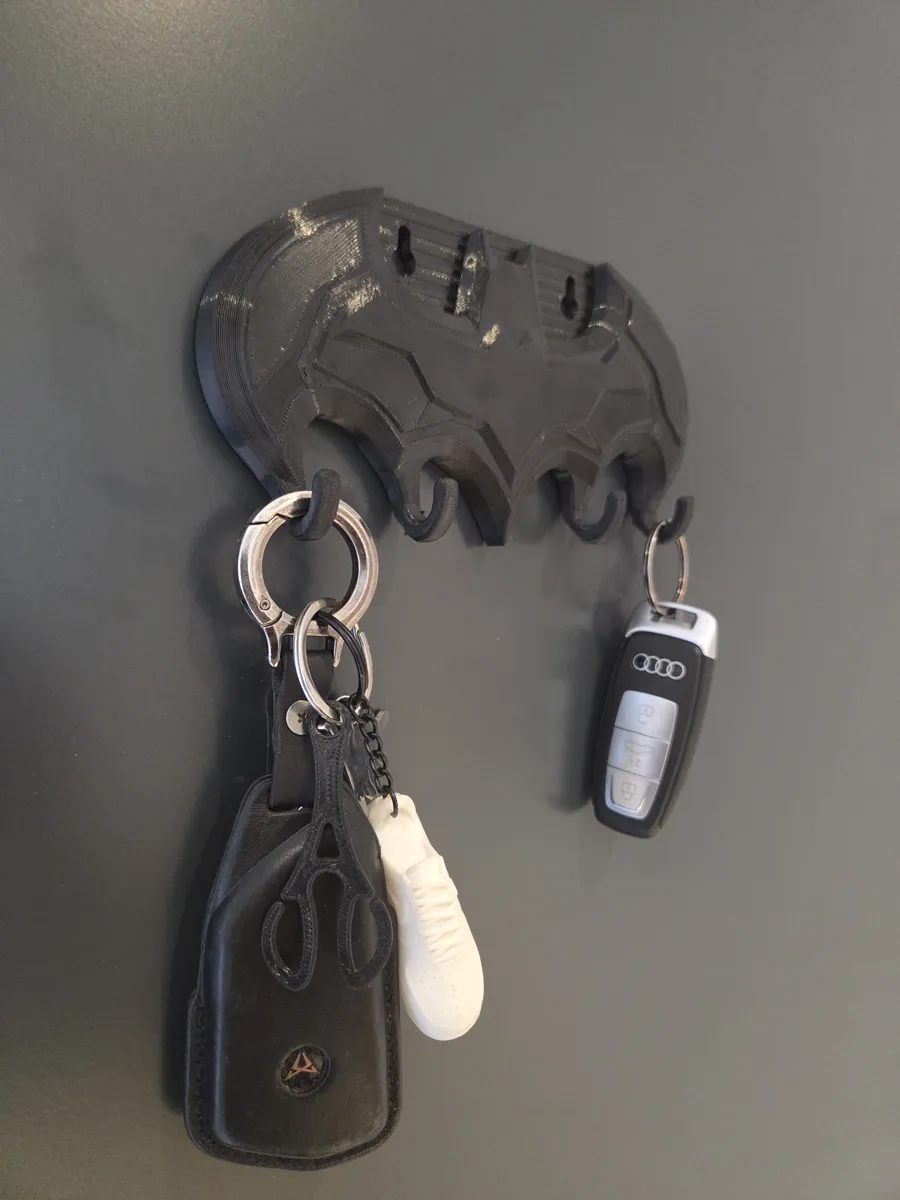 Batman Batarang Wall Key Holder Hanger, photo 4 of 4 - Batman Batarang Wall Key Holder Hanger Tools
