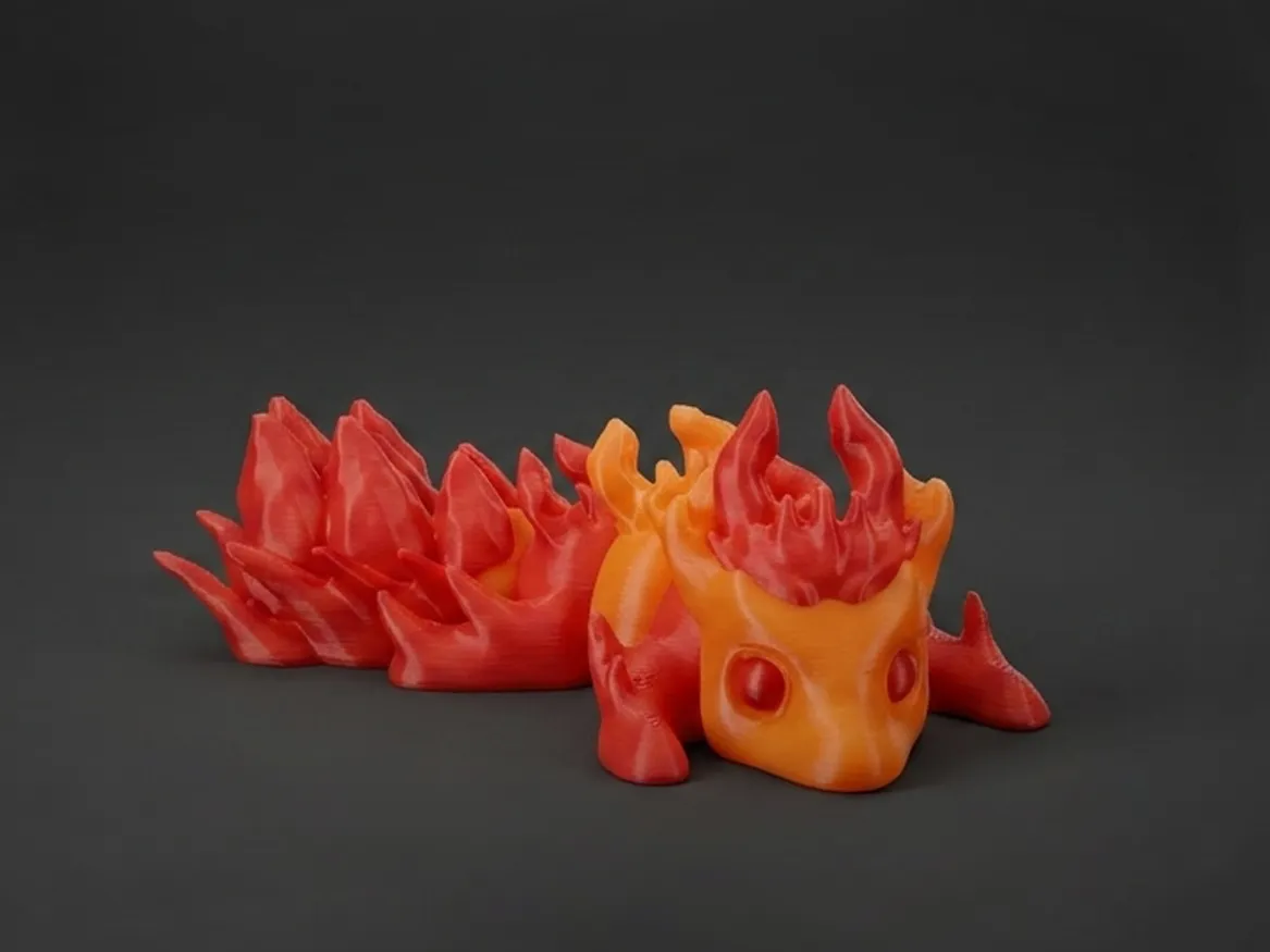 Mini Ember Dragon - Flexi - Animals, in stock in India