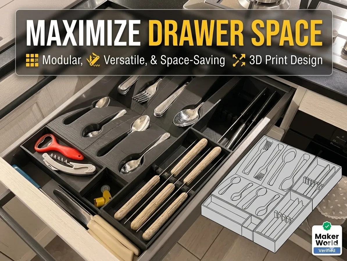 Kitchen Cutlery Organizer