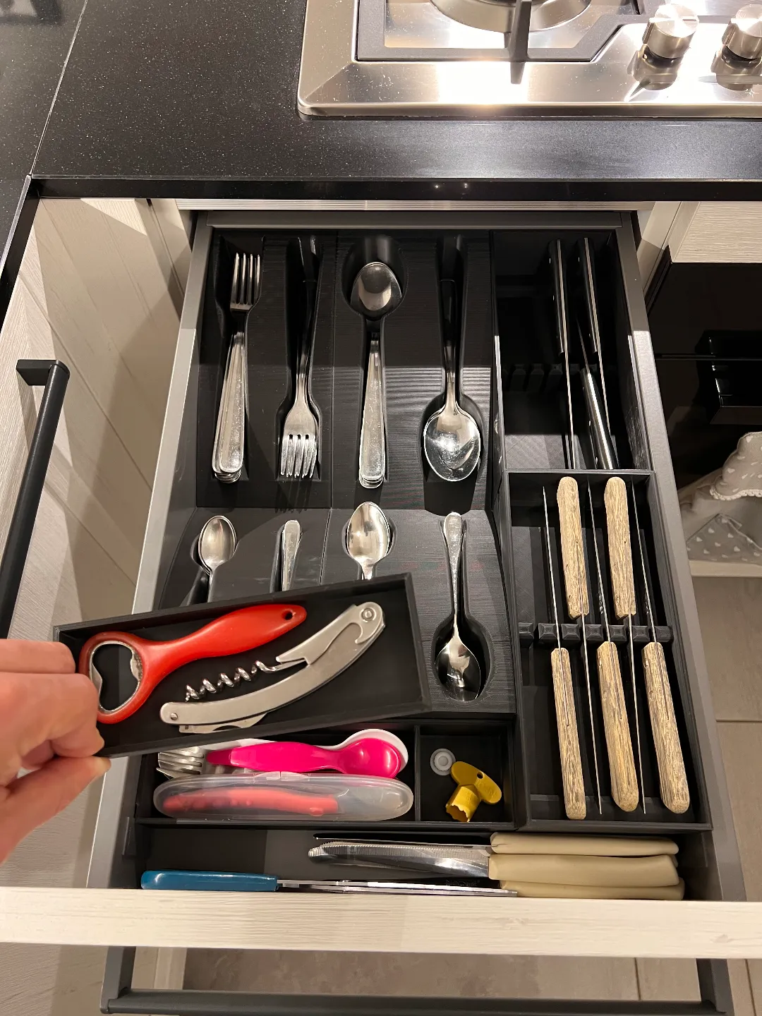 Kitchen Cutlery Organizer, photo 4 of 4 - Kitchen Cutlery Organizer Kitchen & Dining