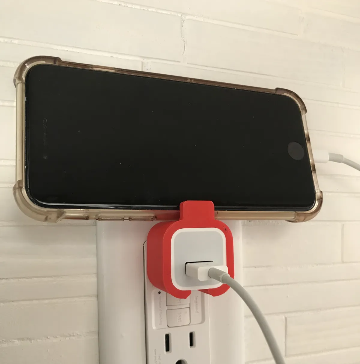 Wall Charger Phone Holder - Gadgets, in stock in India