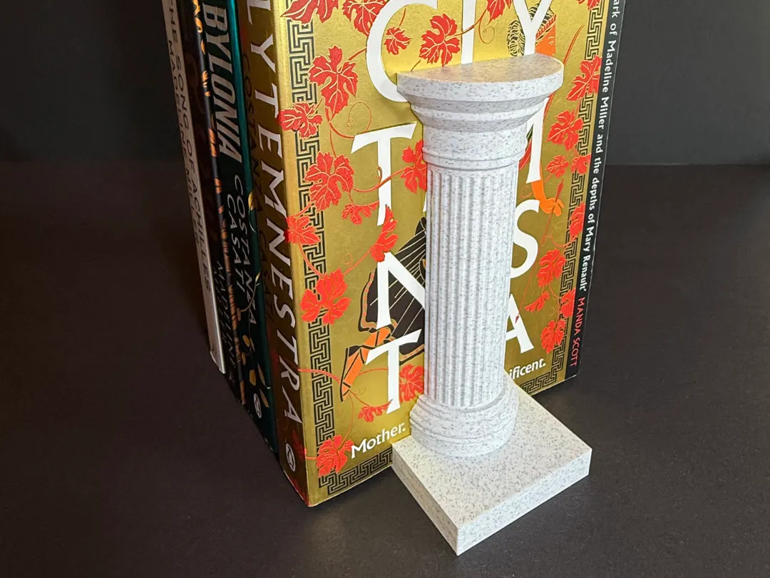 Roman pillar bookend