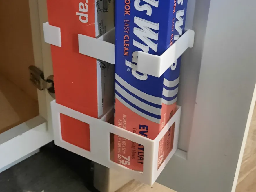 Vertical Kitchen Roll/Foil/Film Holder