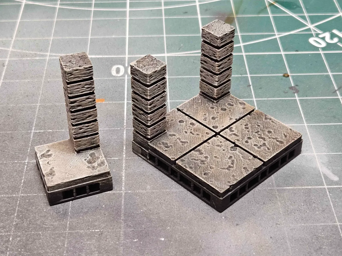 OpenForge Cut Stone Pillars / Inner Corners - Other Toys & Games, in stock in India