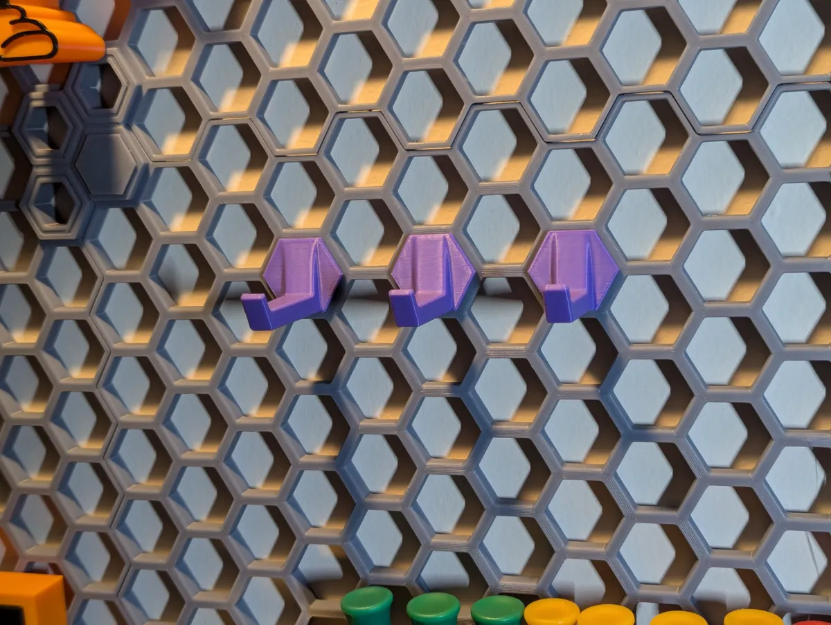 EZ-Lock Hooks For HSW - Three Sizes, photo 4 of 4 - EZ-Lock Hooks For HSW - Three Sizes Storage & Organisation