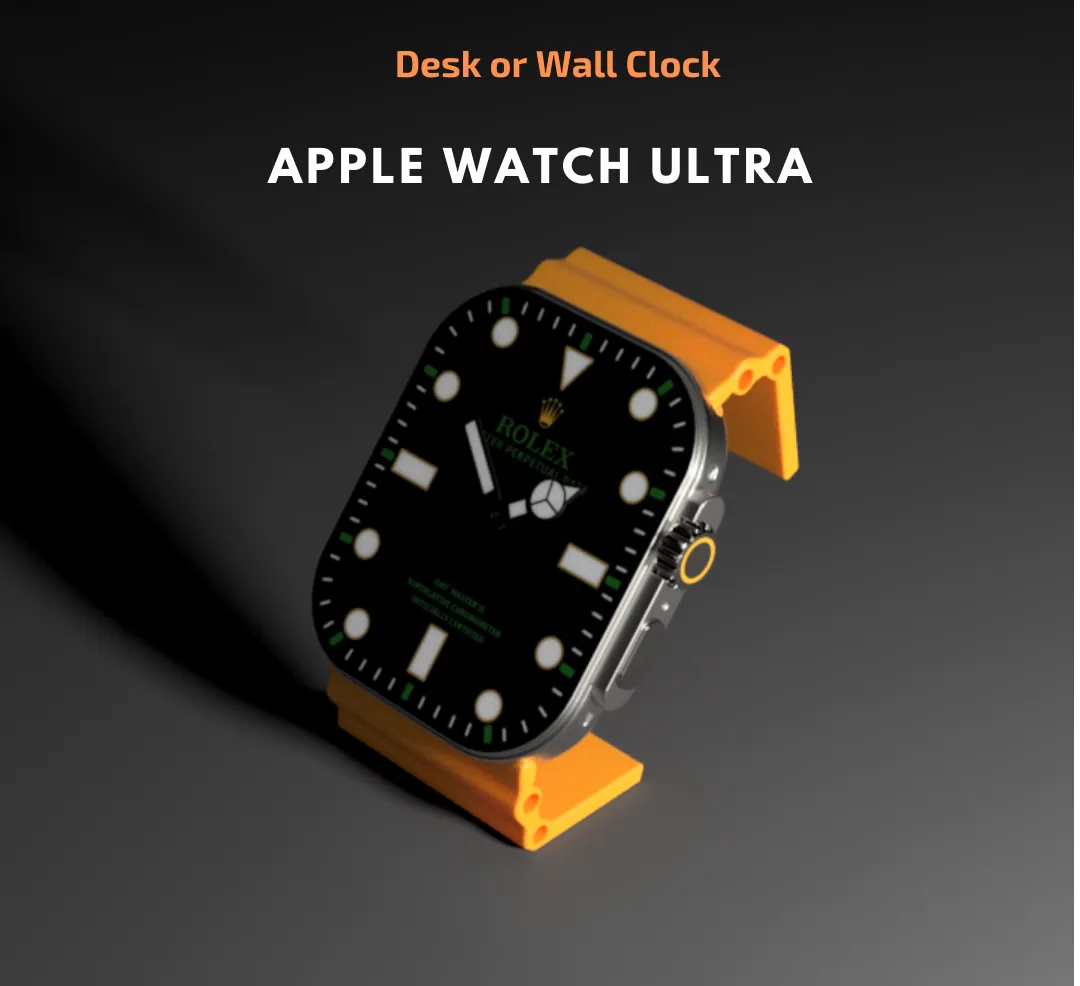 Apple Watch Ultra - Desk or Wall Clock - Watch Cases & Bumpers, in stock in India