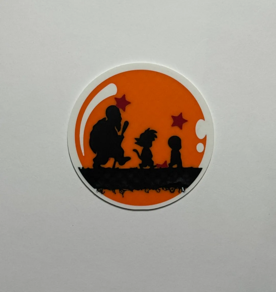 Coaster Goku 4 colors - Dragon Ball Keychains, in stock in India