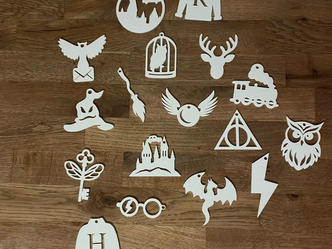 Harry Potter Christmas Ornaments v2 - Decor, in stock in India