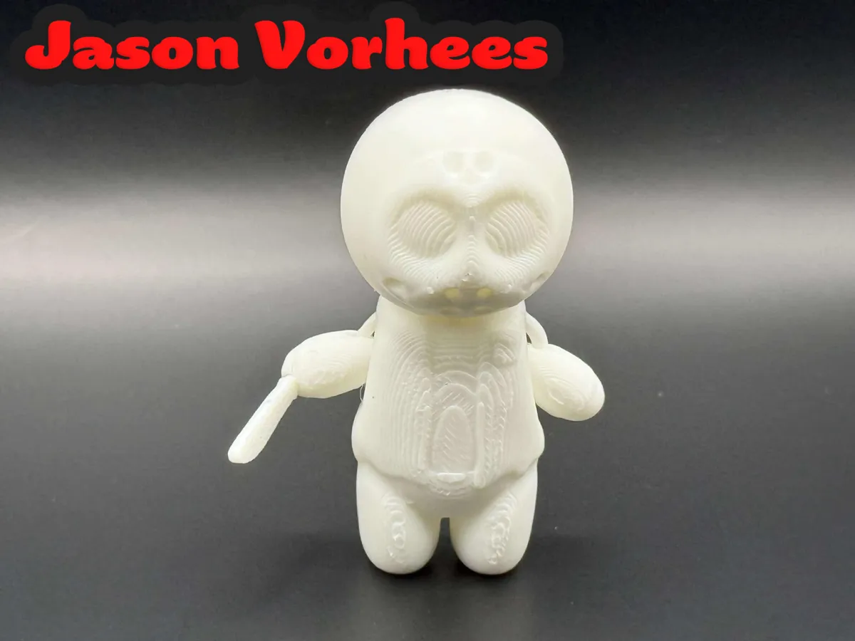 Jason Vorhees Chibi Articulated Figure, photo 2 of 4 - Jason Vorhees Chibi Articulated Figure Toys & Games