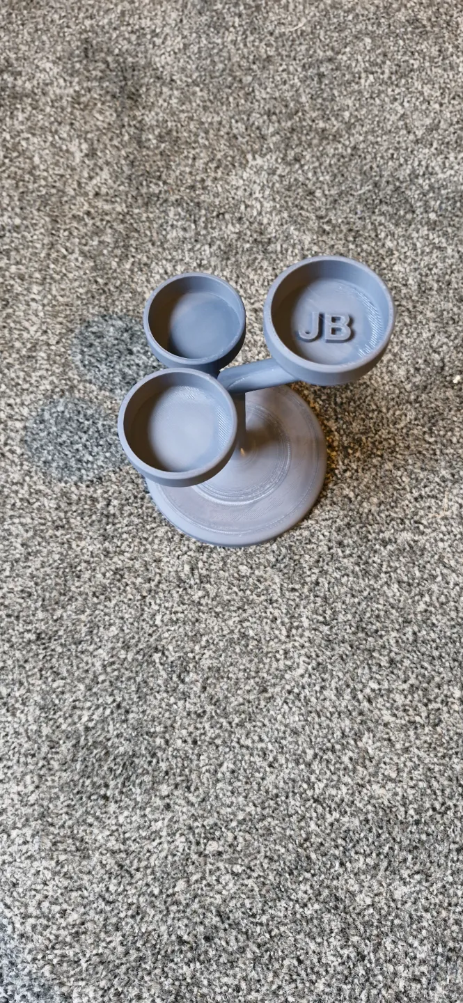 candle holder for 3 tea lights, photo 2 of 3 - candle holder for 3 tea lights Home Decor Items