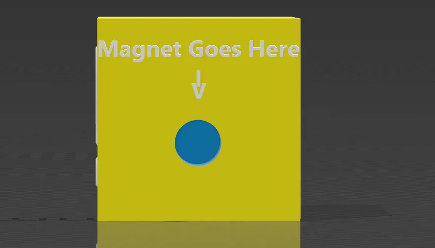 Mini Magnetic Coin Block (must have ur own magnet), photo 3 of 3 - Mini Magnetic Coin Block (must have ur own magnet) Figurines & Collectibles