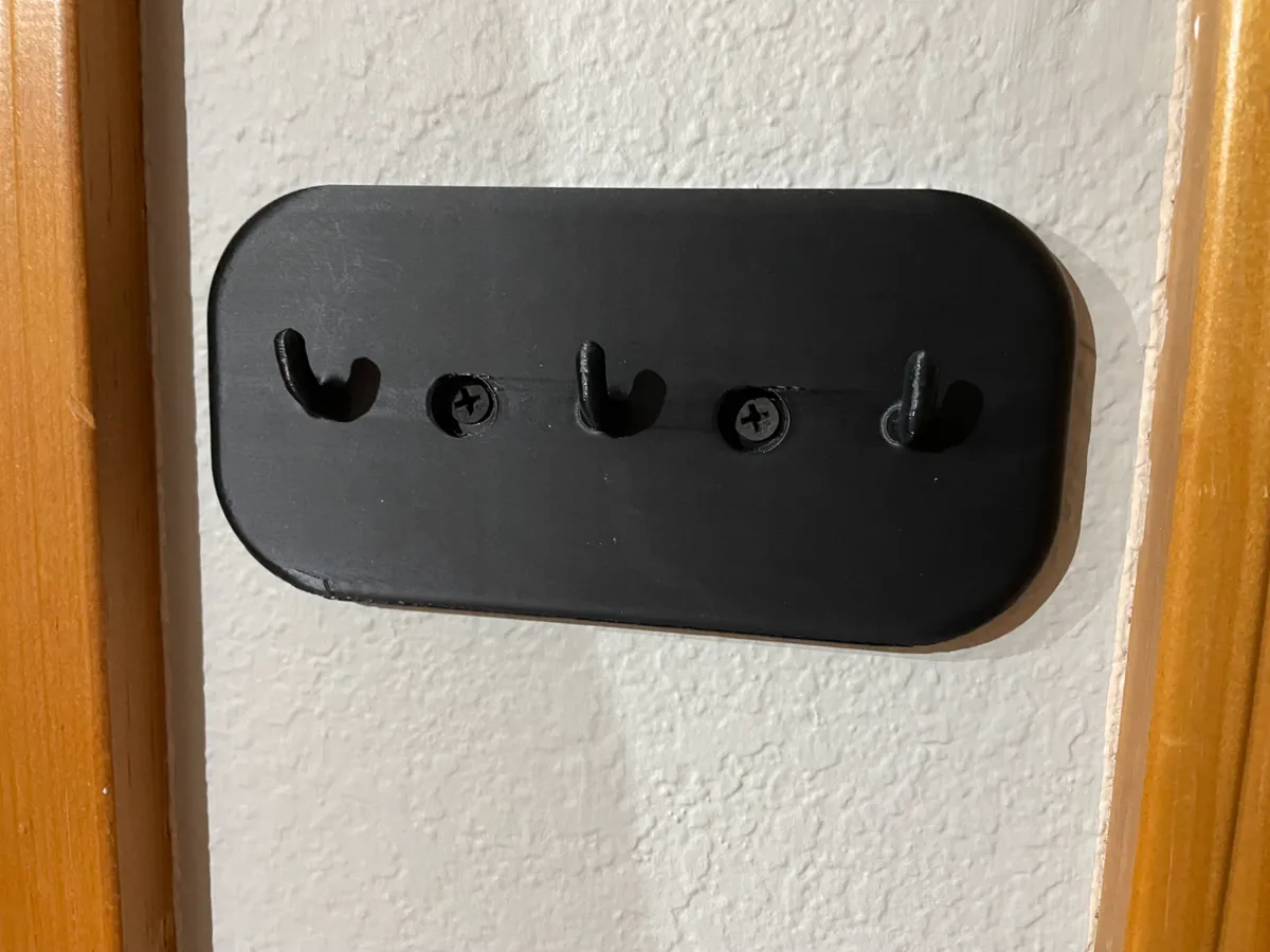 Wall Mounted Hooks/Key Holder, photo 2 of 2 - Wall Mounted Hooks/Key Holder Storage & Organisation
