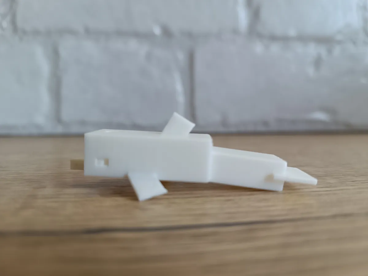 Minecraft dolphin, photo 2 of 4 - Minecraft dolphin Miniatures