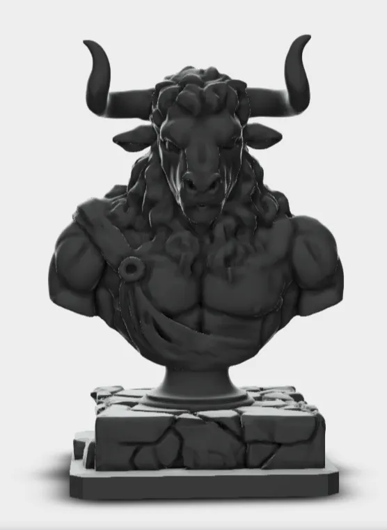 Minotaur Bust (Greek Style) - Mythology & Gods, in stock in India
