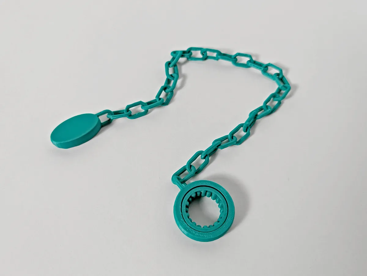 Chain-Link Fidget Spinner, photo 3 of 4 - Chain-Link Fidget Spinner Fidget & Sensory Toys
