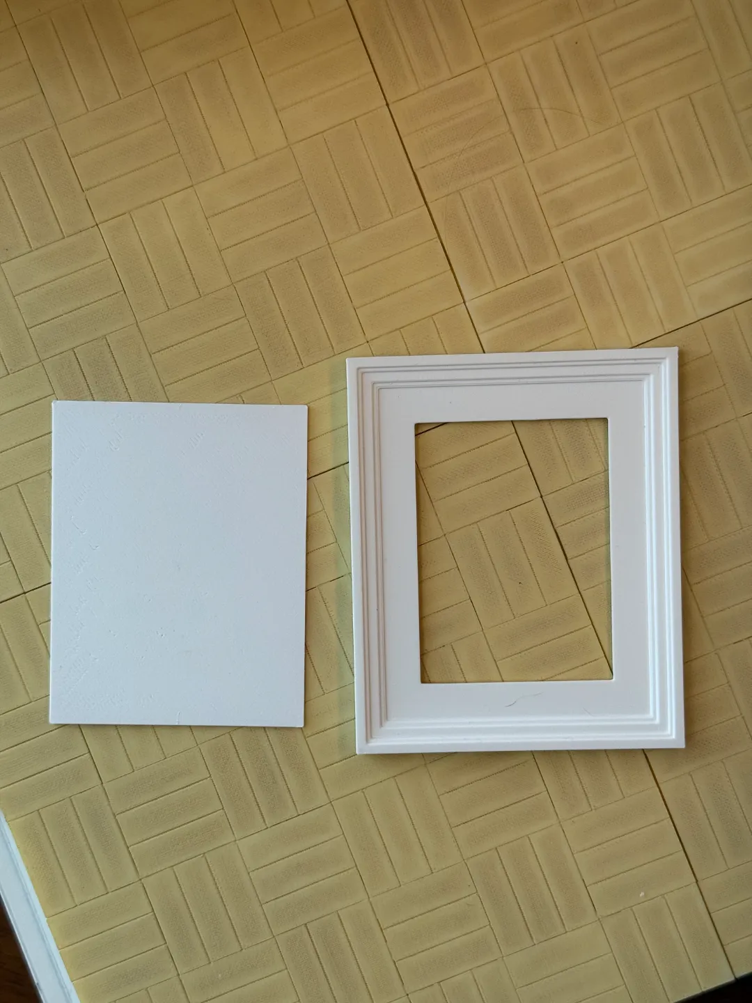 DIY Art！Frame with a Blank Canvas!, photo 4 of 4 - DIY Art！Frame with a Blank Canvas! Home Decor Items